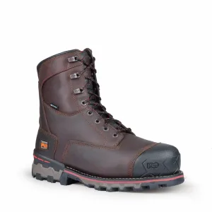 8IN. BOONDOCK INSULATED COMPOSITE TOE WATERPROOF BOOT - 214-Brown | Timberland PRO TB0A128P