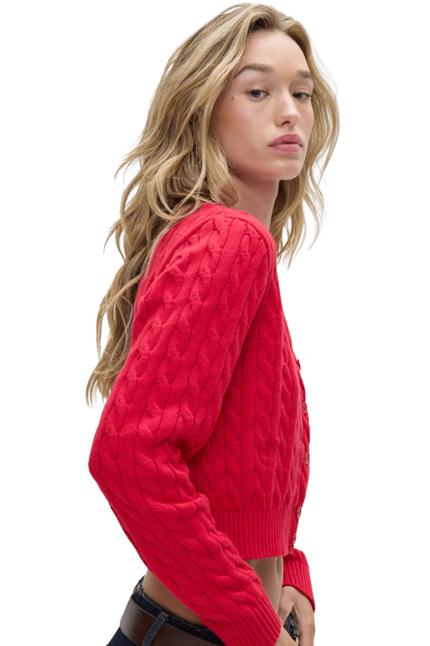 Dudley Cable Knit Cardigan