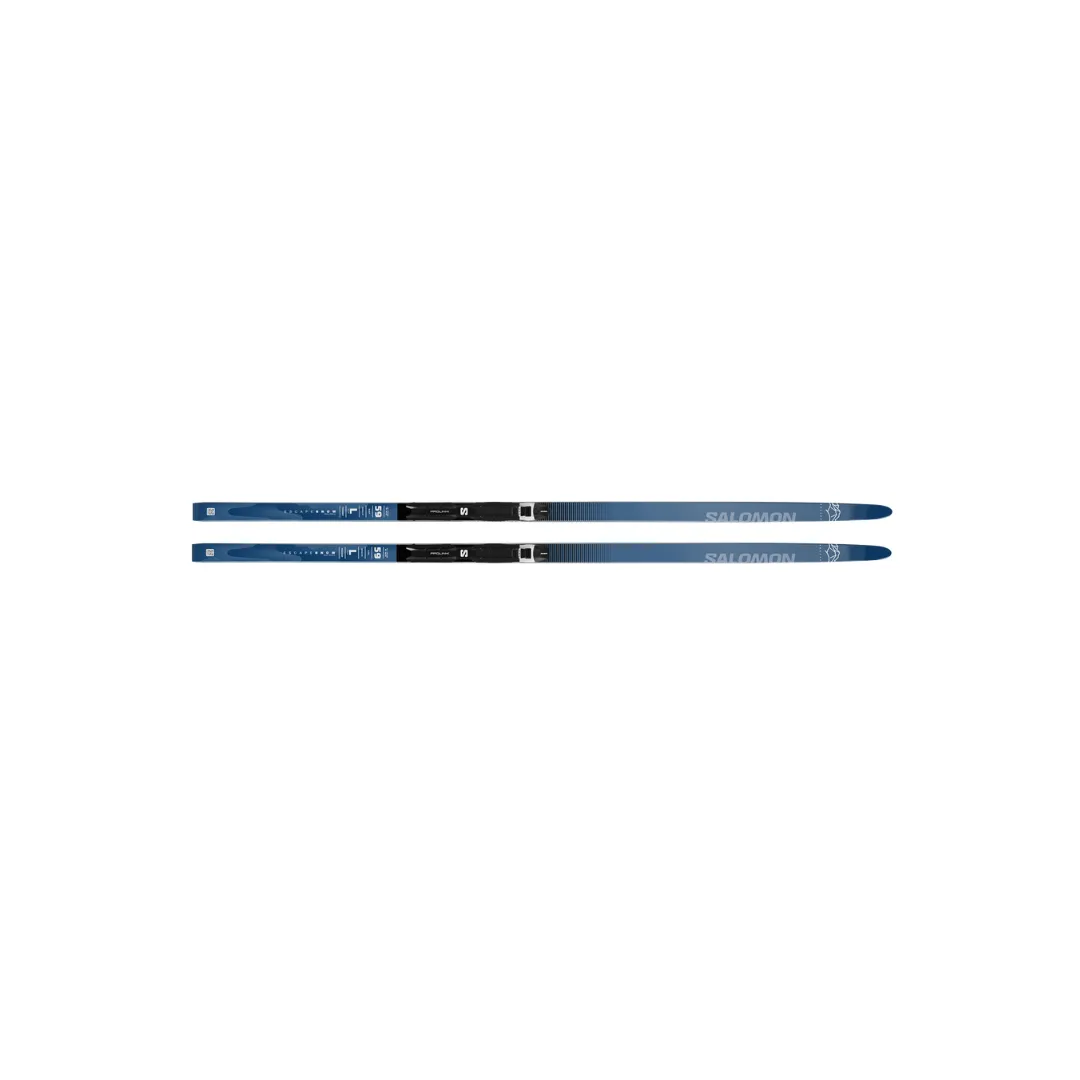 Salomon ESCAPE SNOW 59 POSI (and Prolink Auto): Unisex Classic Nordic Ski Package