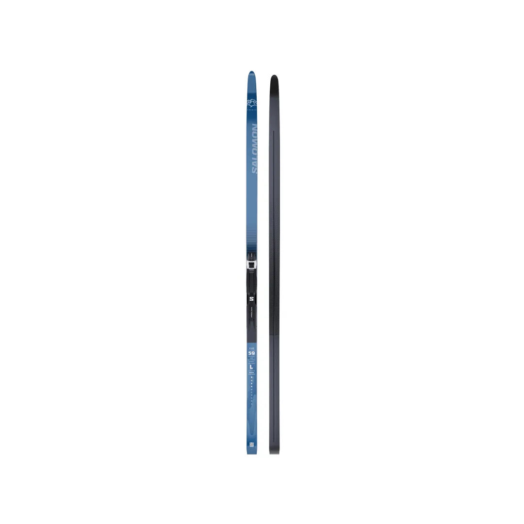 Salomon ESCAPE SNOW 59 POSI (and Prolink Auto): Unisex Classic Nordic Ski Package