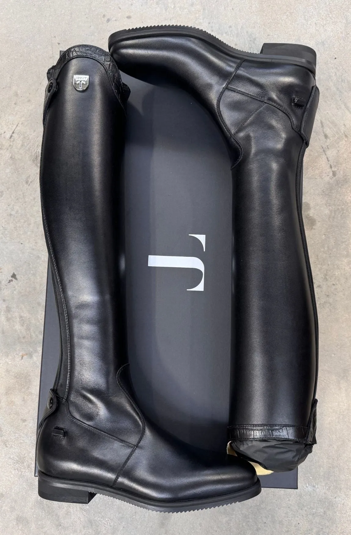 Sofia Boots - Croco Boarder